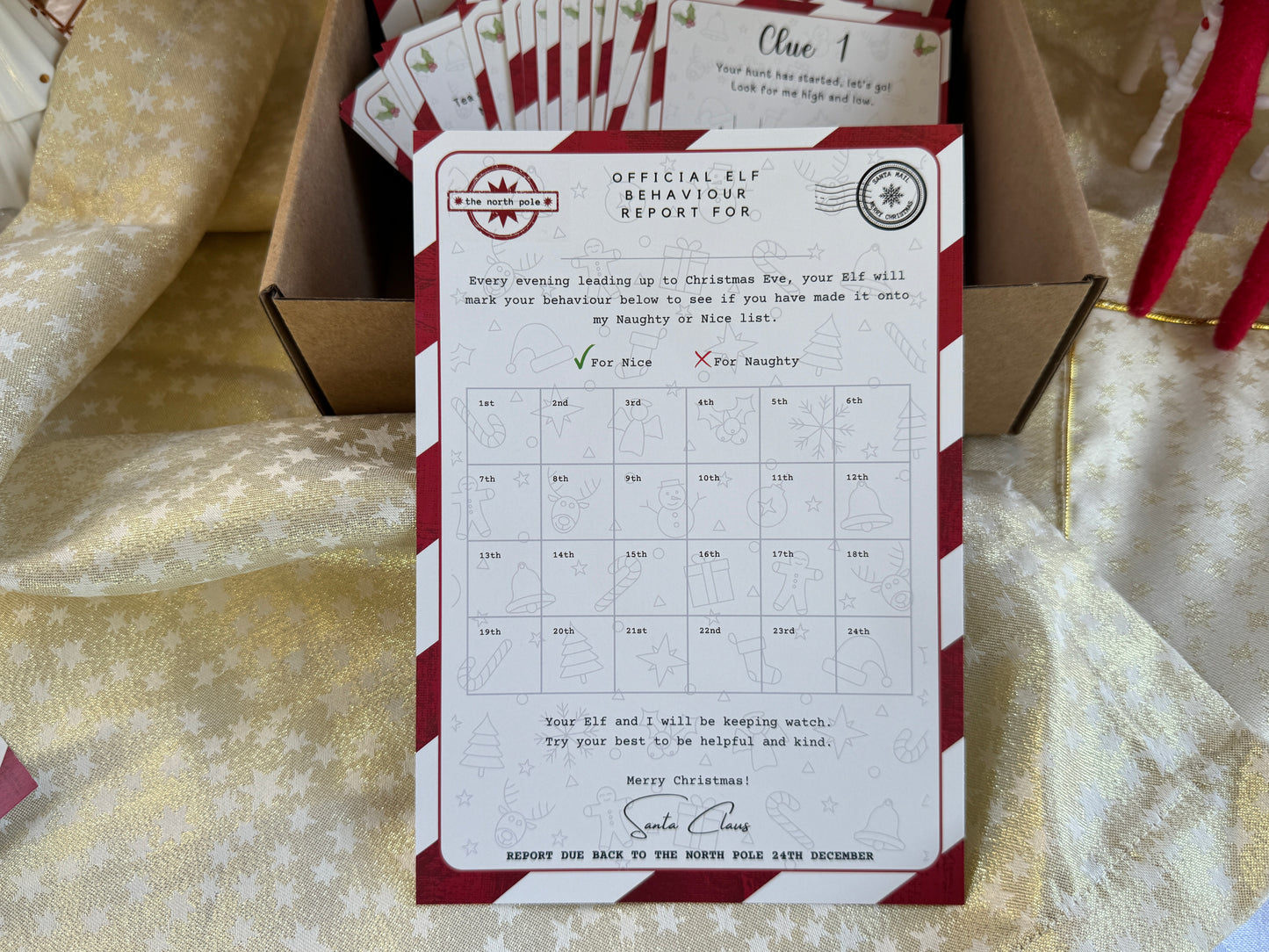 Elf Behaviour Reports